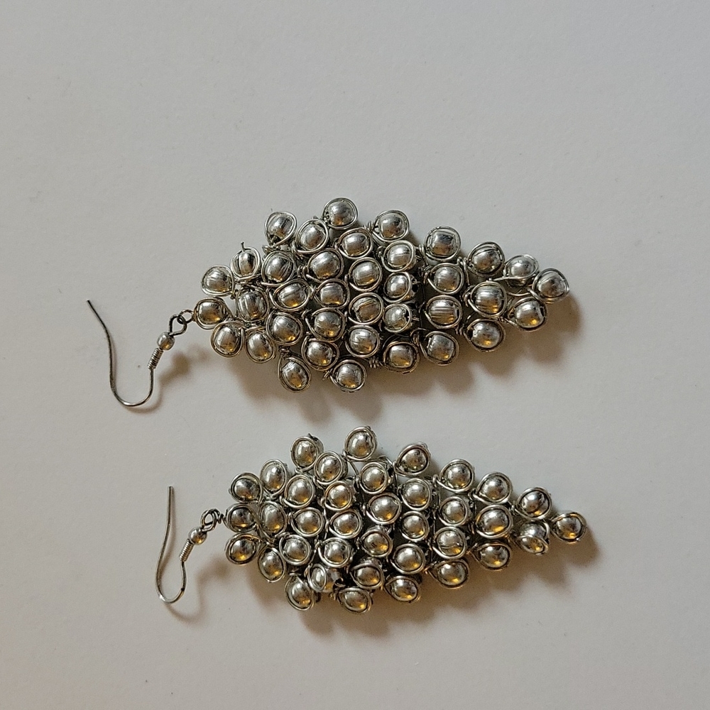 Silver Wire Earrings